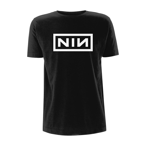 Nine Inch Nails T-shirt med klassisk vit logotyp XXXL