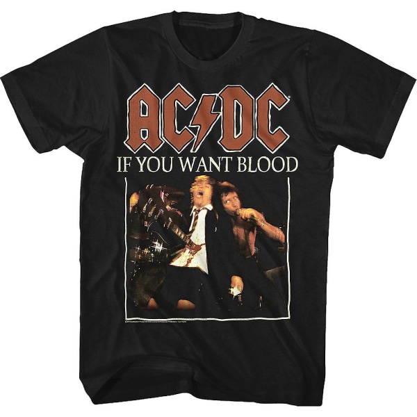 Om du vill ha blod ACDC T-shirt L