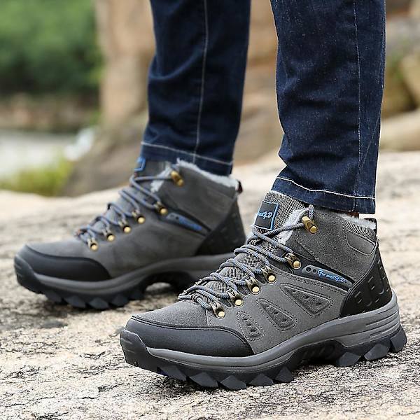 Vandringsskor för herr Andas Sneakers Halkfria utomhusskor 3100 Gray 39