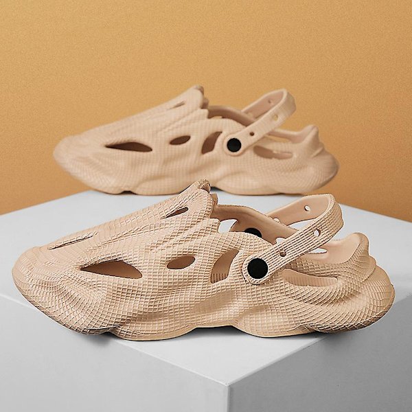 Strandskor för herr utomhus damsandaler Water Mock Slippers 8801 Khaki 41