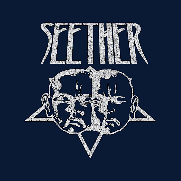 Seether Devil Child's Pentacle herr huvtröja XL