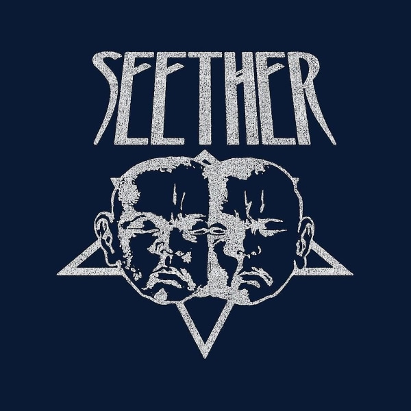 Seether Devil Child's Pentacle herr huvtröja XXL
