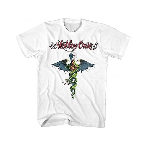 Motley Crue Rock Band Dr. Feelgood Album Bild Vuxen Kortärmad T-shirt Grafisk T-shirt 3XL