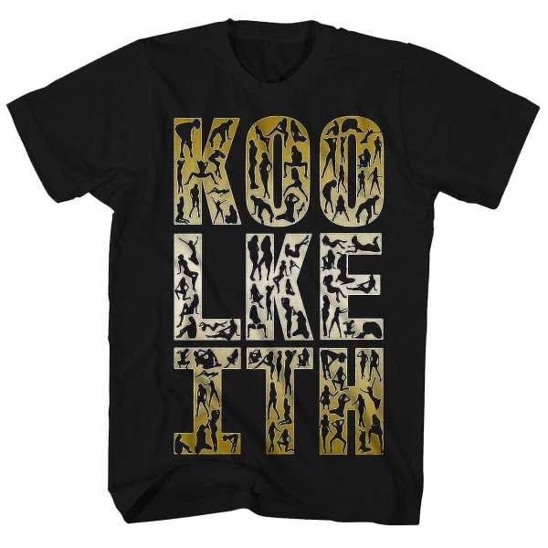 Kool Keith T-shirt Text Logotyp Kool Keith Skjorta Kläder 3XL