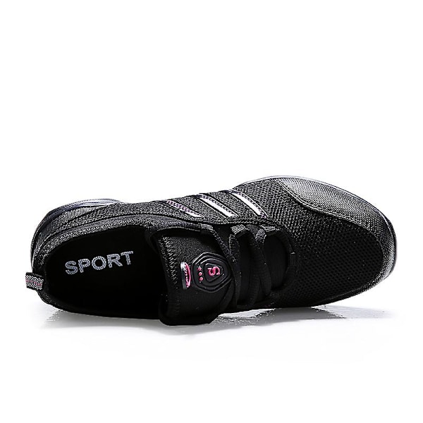 Damskor Andas Slip-On Dansskor Halkfria löparskor 2G815 Black 34