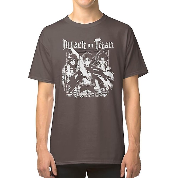 Attack On Titan Trio Crests T-shirt L