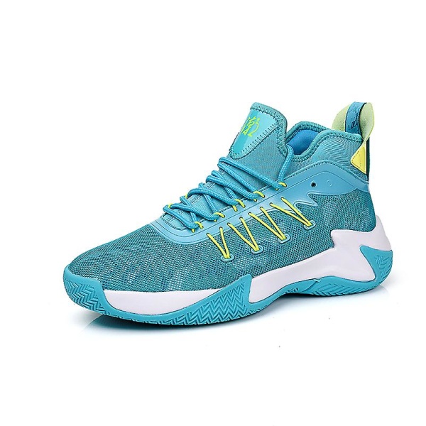 Basketskor för män Mode Halkfria sneakers Sportskor som andas 3Al098 Blue 41