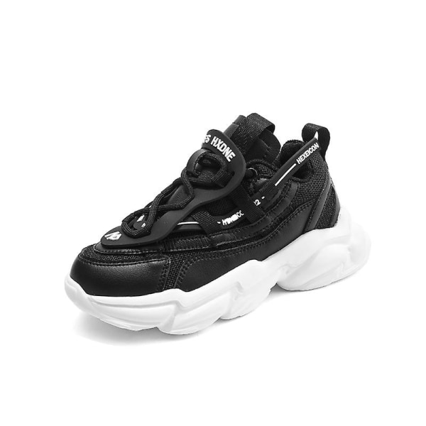 Barn Sneakers Pojkar Basketskor Halkfria Barn Sportskor 3Bk10 Black 34