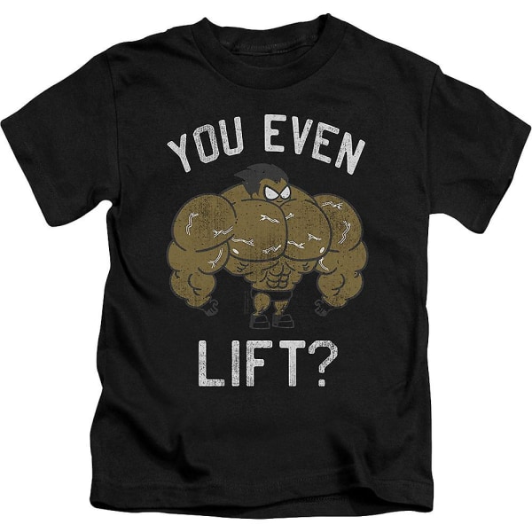 Youth You Even Lift Teen Titans Go Shirt M