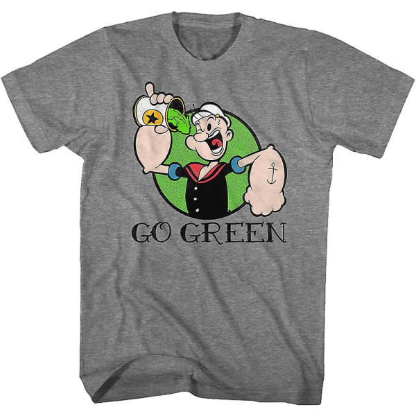 Go Green Popeye T-shirt XXXL