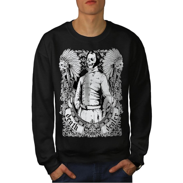 Death Dealer Usa Men Blacksweatshirt XL