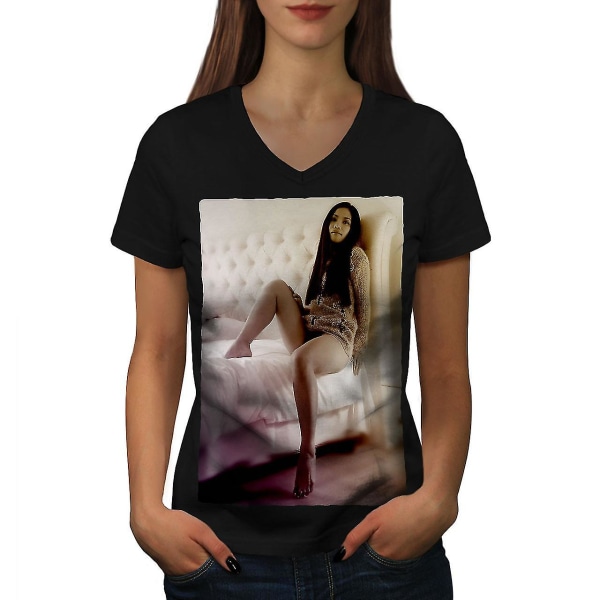 Tjejunderkläder Hot Sexig T-shirt för kvinnor XXL