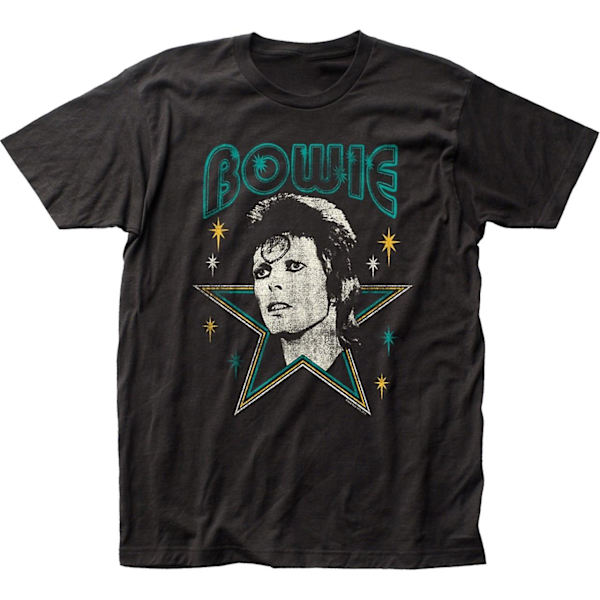David Bowie T-tröja David Bowie stjärnor T-tröja L