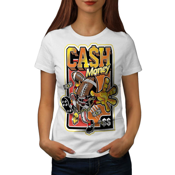 Cash Money Gym Cool Women Whitet-shirt 3XL