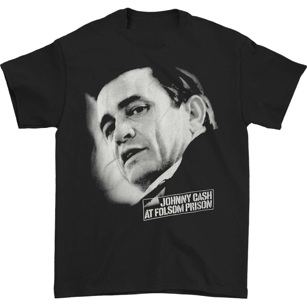 Johnny Cash Close Up Folsom T-shirt XL