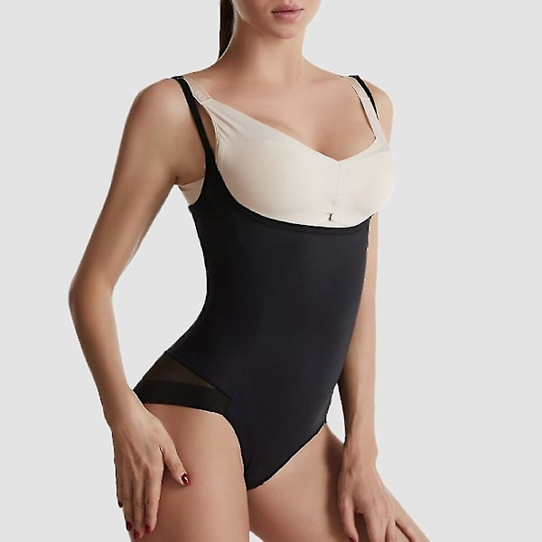 Body Kvinnor Shapewear Kroppsformare Med Cup Kompression Kroppar Magslida Waist trainer Reductive Slimming Underkläder,beige