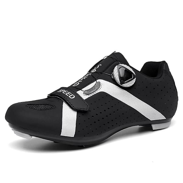 Cykelskor för män Cykelskor Landvägscykelridskor 3C006 Black 41
