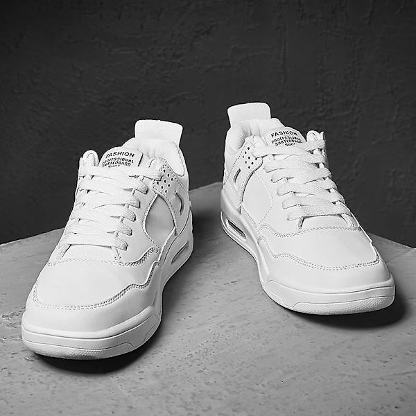 Herrsneakers Air Cushion Andas Sports löparskor 2Dk38 White 40