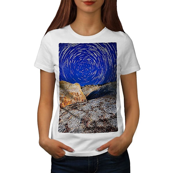 Spiral Star Wild Nature Whitet-shirt för kvinnor M