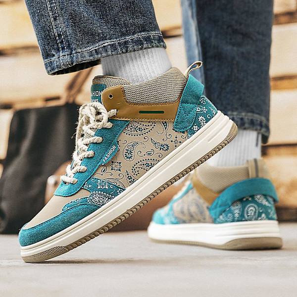 Herrsneakers Andas Dam Skateboarding Skor Löparskor A811 Blue 44