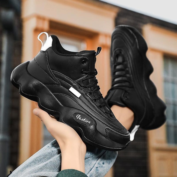 Herrskor Sportlöparskor Andas Sneakers 765 Black 41