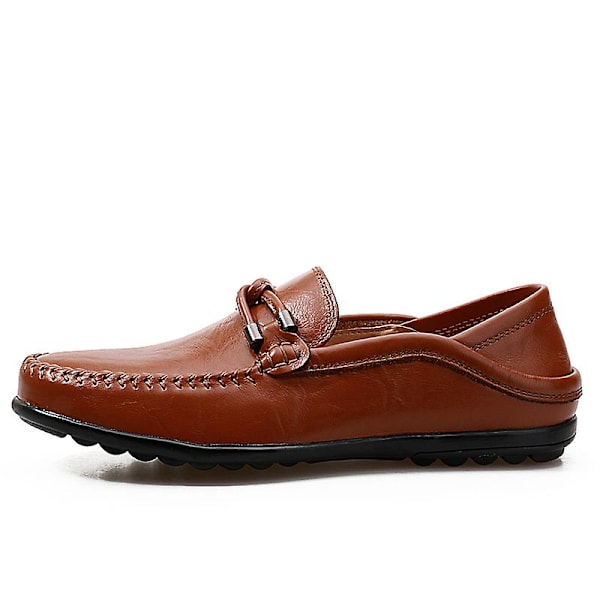 Casual för män Mode Bekväm Loafer 2C2050 Brown 42