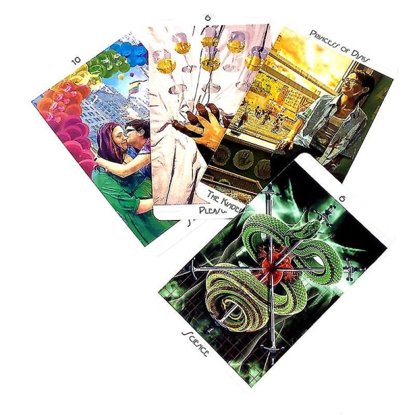The Urban Tarot Cards Deck Prisma Visions Tarotcard Game 78 Cards With Guidebook Divination English Inspired Good Fairy Angel78st Tt70