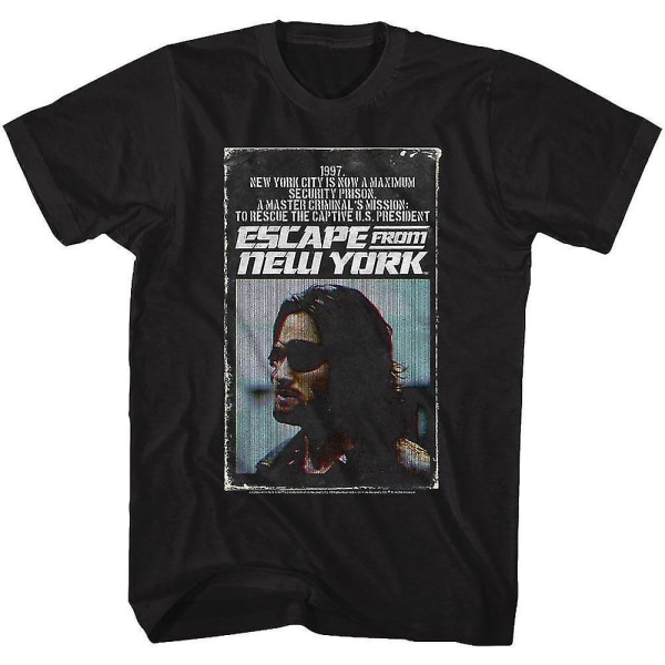 Escape From New York Efny Book T-shirt XL