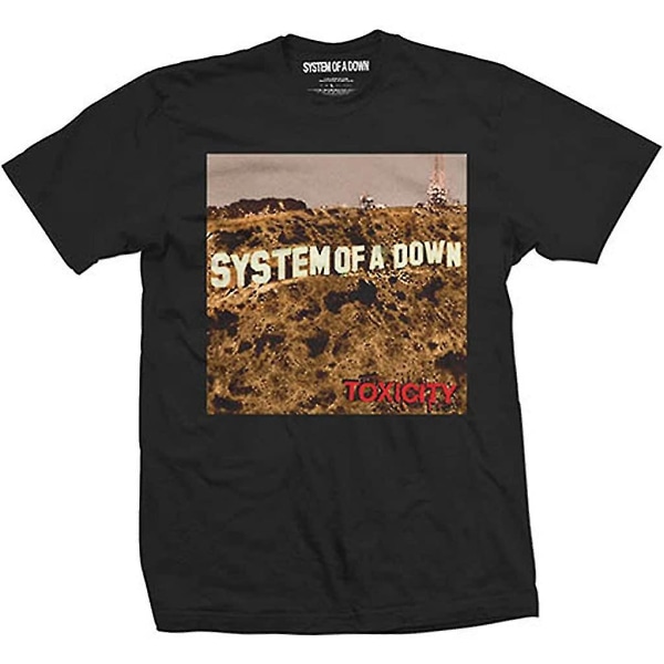System Of A Down Toxicitet Heavy Metal Rock Official Tee T-shirt Herr unisex X-Large