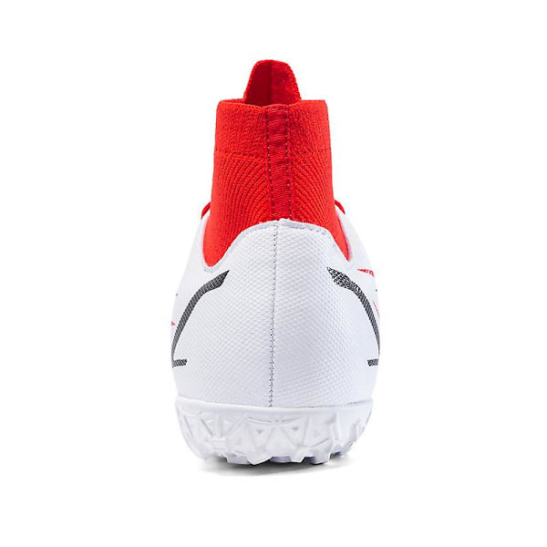 Män Fotbollsskor Högtopp Falcon Broken Nails Sport Löpning Fotbollsskor Skor 8899 White 41