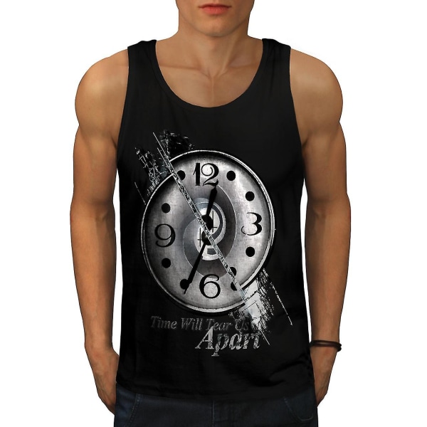 Klocka Stilfull Art Män Blacktank Top L