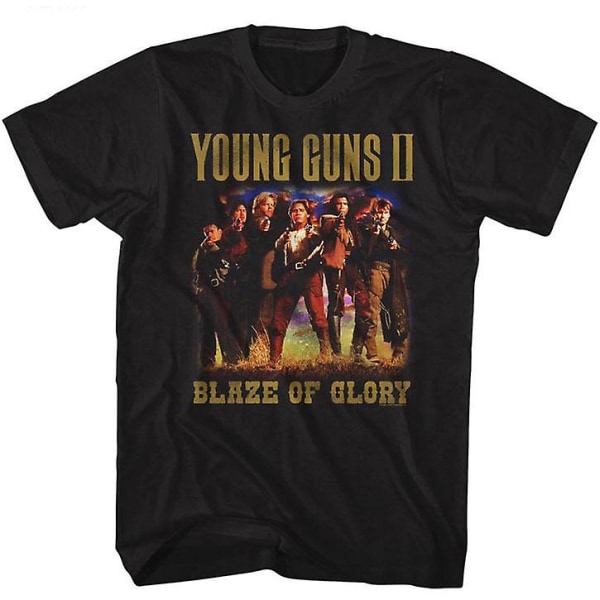 Young Guns (film) Blaze Of Glory T-shirt XL