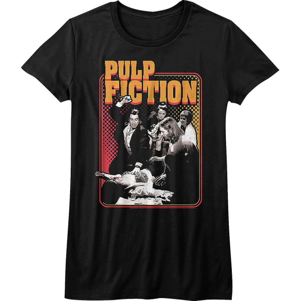 Damer Adrenaline Shot Pulp Fiction Skjorta L