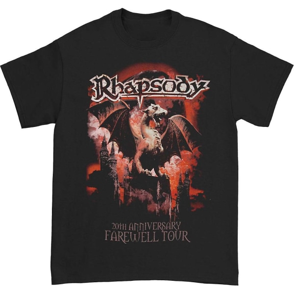 T-shirt för Rhapsody 20-årsjubileum XXL