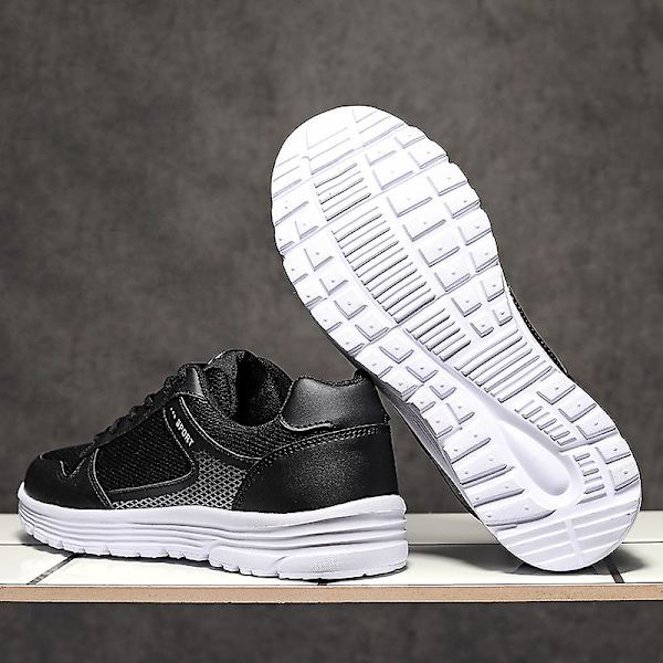 Herrsneakers Andas löparskor Mode Sportskor 3Ank11 BlackWhite 41