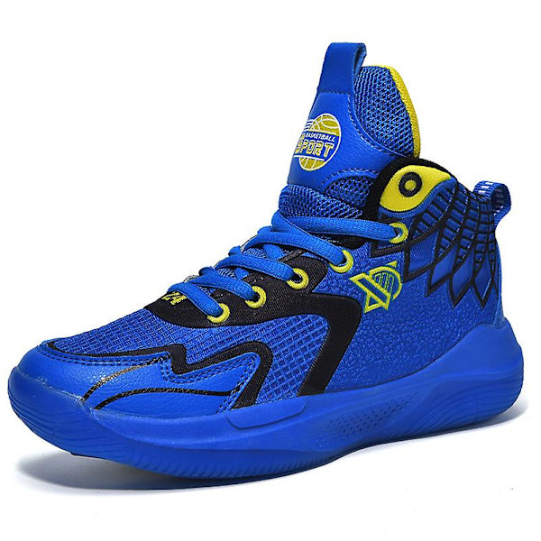 Kids Sneakers Andas löparskor Mode Sportskor 3A2301 Blue 34