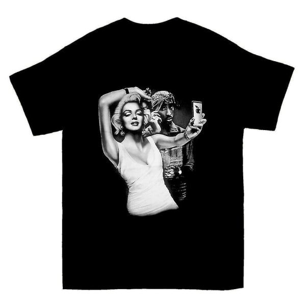 Marilyn Monroe Tupac Shakur Friends Baby Onesies Style T-shirt S