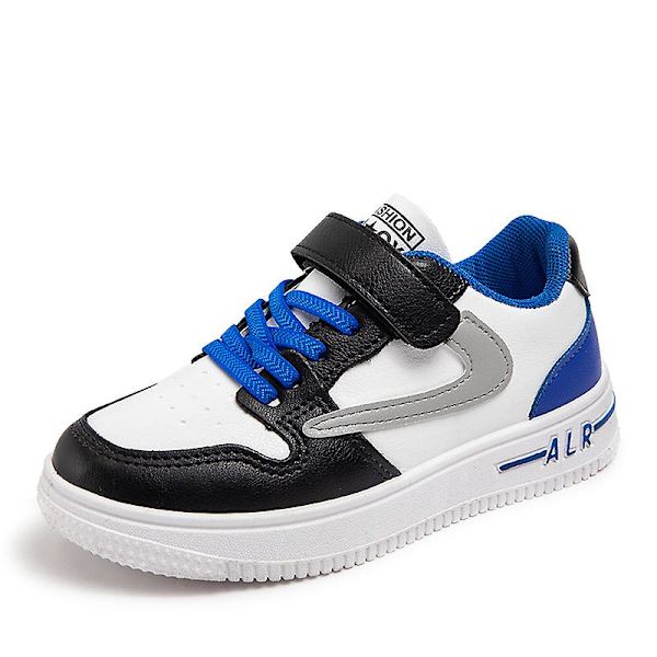 Boys Sneakers Andas Flickor Skateboarding Skor Löparskor 3D823 Blue 27