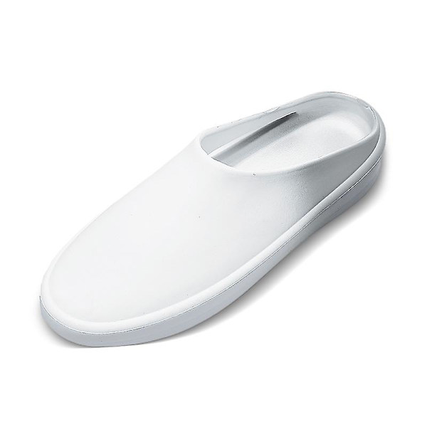Män Kvinnor Strandtofflor Mode Sandaler Utomhus Halkfria inomhusskor YJ92112 WhiteGray 41-42