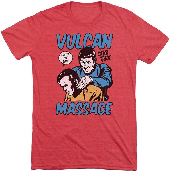 Star Trek Massage Vuxen Tri-Blend T-shirt XXL