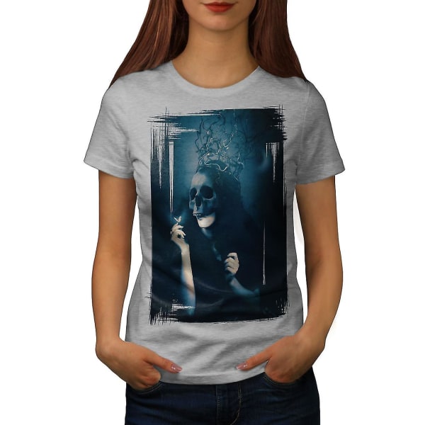 Skull Dead Goth Fantasy Women T-shirt 3XL