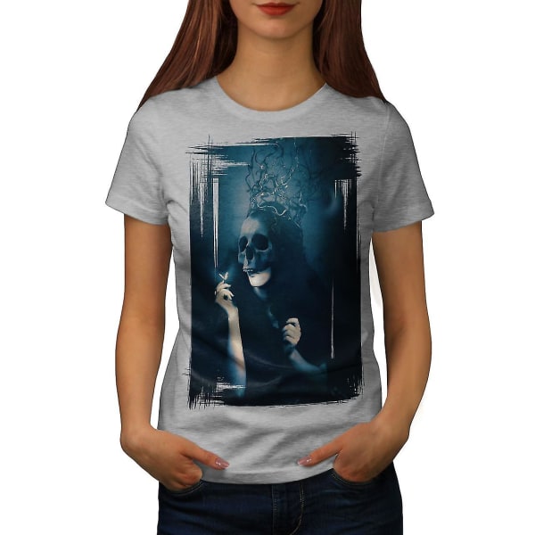 Skull Dead Goth Fantasy Women T-shirt S