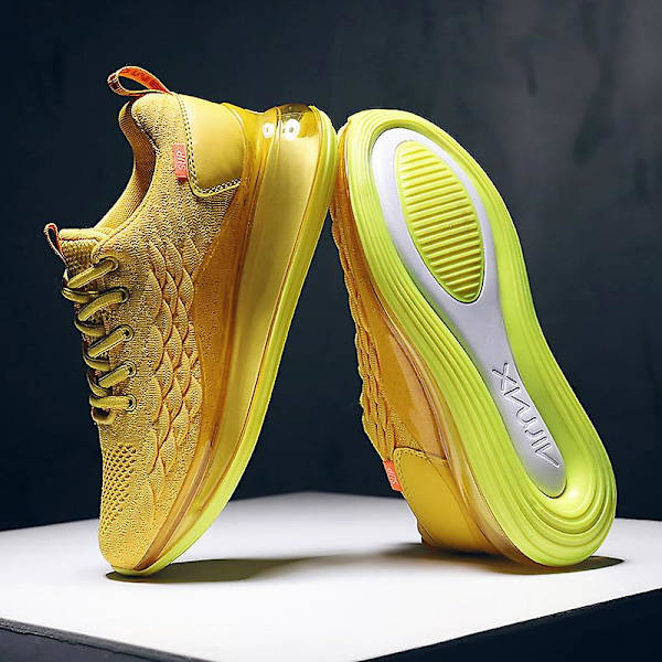 Herrsneakers Air Sports löparskor 2C6857 Yellow 45