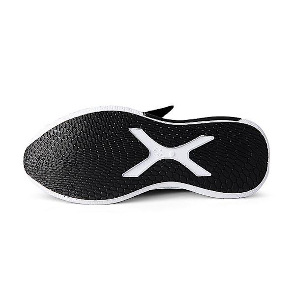 Herrskor Mode Sneaker Löparskor Halkfria sportskor Zm66 Black 43