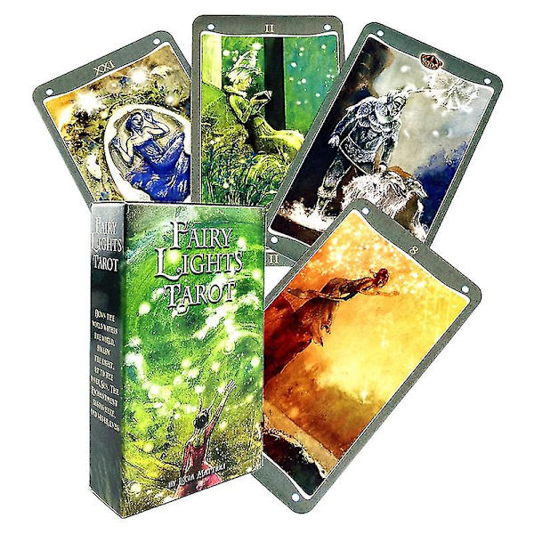 The New Tarot Collection Cards Klassiska brädspel Fantasifullt Oracle Divination Desk-spel med pdf-guidebok78st Tt111
