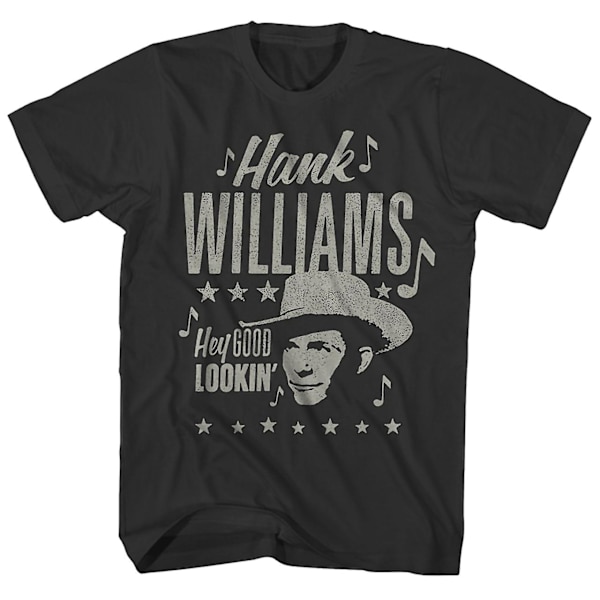 Hank Williams T-tröja Hey Good Lookinâ€? Hank Williams-skjorta M