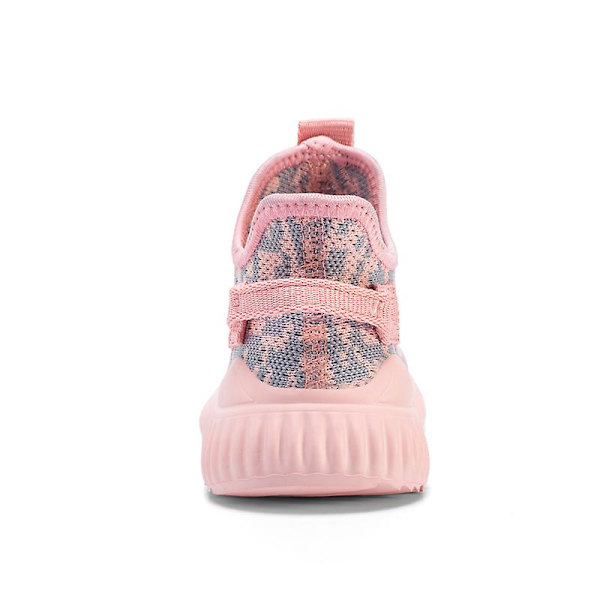 Sneakers för barn som andas löparskor Mode Sportskor T2113 Pink 34