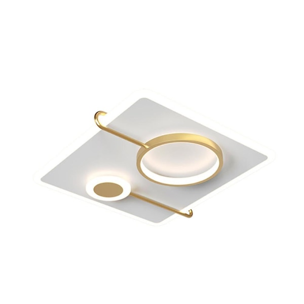 Nordic Ceiling Lamp Atmospheric Vardagslampa Sovrum Master Bedroom Square Led Minimalist Lamps