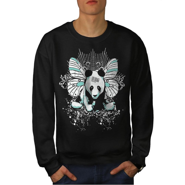 Panda Butterfly tröja för män M