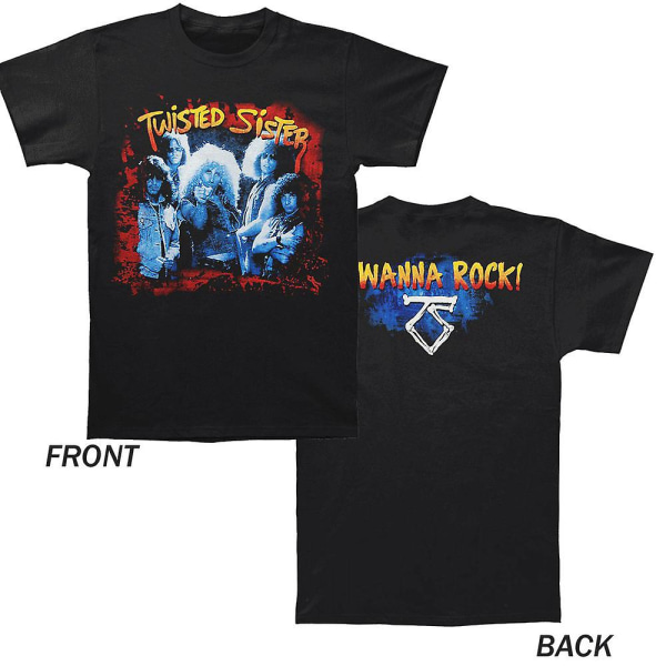 Twisted Sister I Wanna Rock T-shirt XXL